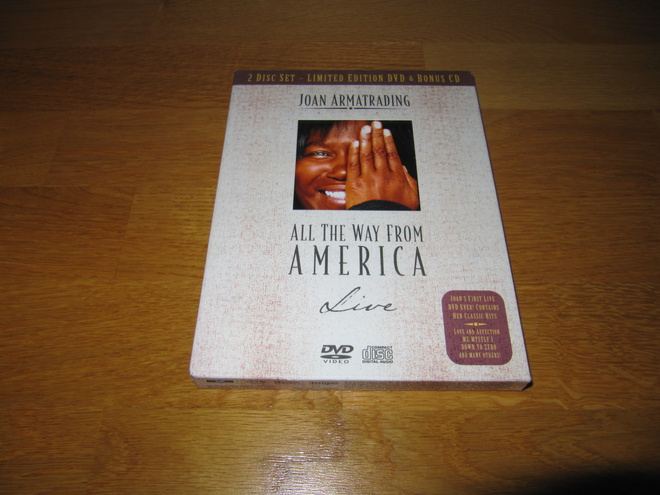 Joan Armatrading: All the Way From America dvd + cd