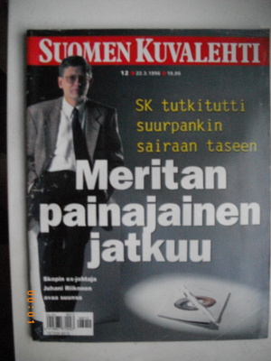Suomen Kuvalehti Nro 12/1996 (26.11)
