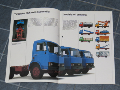 1982 Fiat IVECO Z kuorma-auto esite - 24 siv