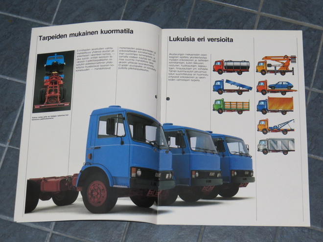 1982 Fiat IVECO Z kuorma-auto esite - 24 siv