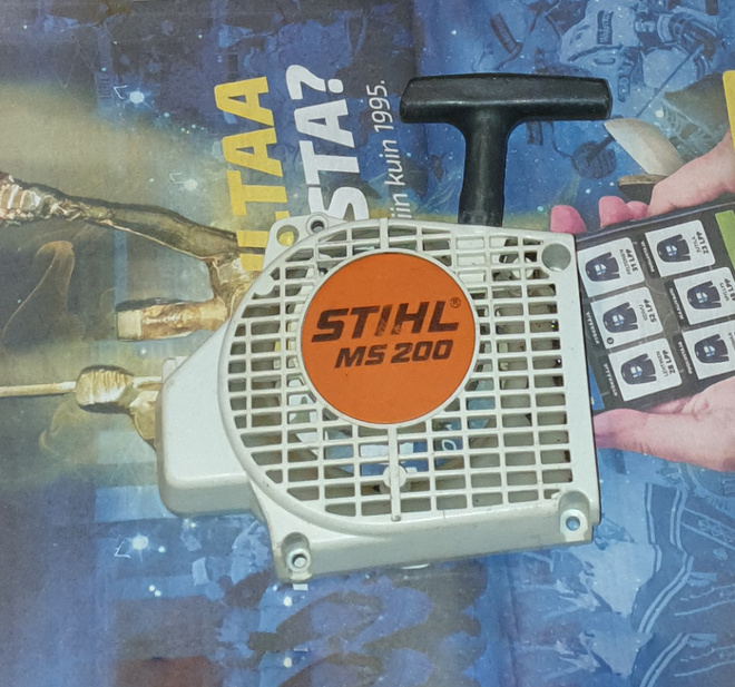 Stihl MS200 Käynnistinlaite Vetokoppa Moottorisaha