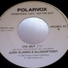JUSSI ALANKO :: KAPPALAINEN / OTA MUT :: VINYYLI 7" 1990 - pikkukuva 3