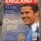 ENGLAND v AUSTRIA OFFICIAL PROGRAMME 2005 - pikkukuva 1