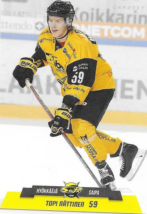 2017-18 CardSet #311 Topi Nättinen Saipa