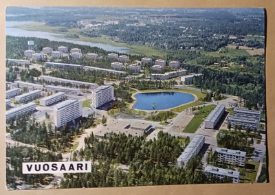 Helsinki, Vuosaari, Pohjoinen ostari, Kangaslampi p. 1971