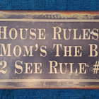 Metallikyltti Mom's The Boss - pikkukuva 2