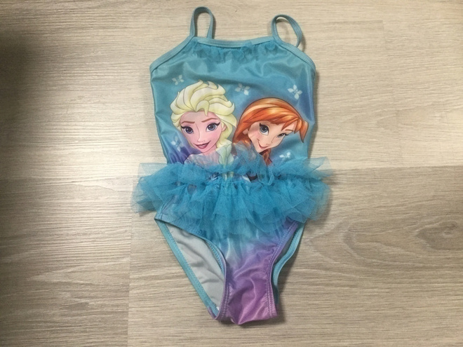 Tyttöjen uimapuku koossa 90cm