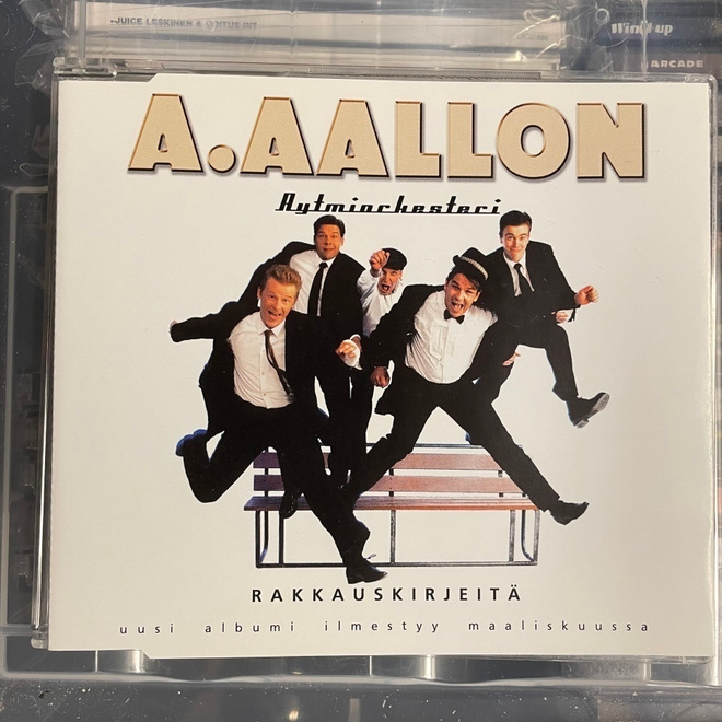 A. AALLON RYTMIORKESTERI - Rakkauskirjeitä cd-single