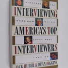 Jack T. Huber ym. : Interviewing America's Top Interviewe... - pikkukuva 1