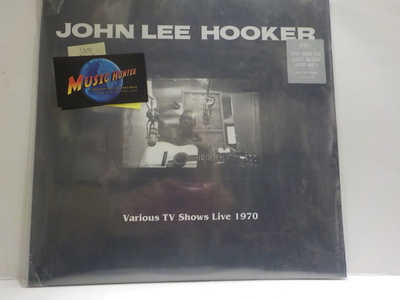 JOHN LEE HOOKER - VARIOUS TV SHOWS LIVE 1970 EU-16 UUSI LP +
