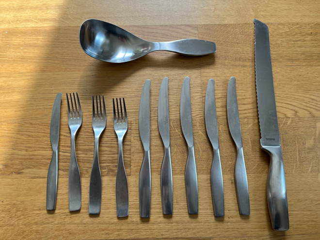 Iittala Citterio 98 & Tools aterimia ym. 11 osaa