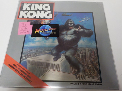 JOHN BARRY - KING KONG SOUNDTRACK US-76 LP M-/M-