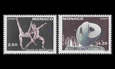 Monaco 2120-1A ** Europa nykytaide (1993)