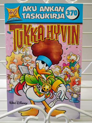 Aku Ankan taskukirja 370 Tukka hyvin 1.p