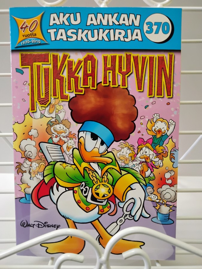 Aku Ankan taskukirja 370 Tukka hyvin 1.p