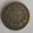 50-penniä 1874 (1kpl) - pikkukuva 3