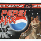 PEPSI MAX STRS WARS etiketti.  1999 - pikkukuva 1