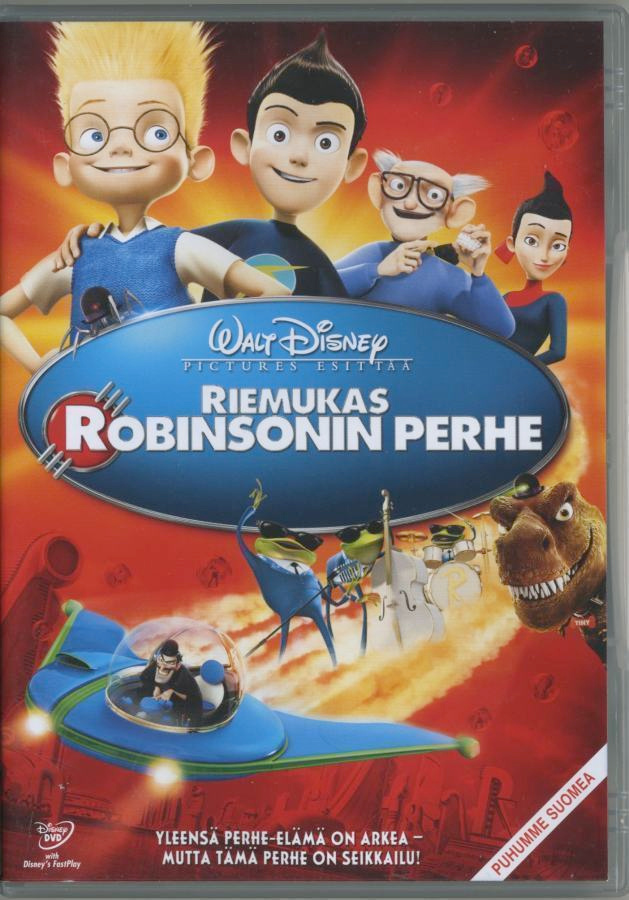 Disney RIEMUKAS ROBINSONIN PERHE - Suomalainen DVD 2007/2015