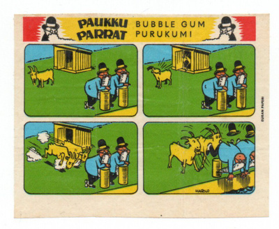 Purkkakääre Paukku Parrat. " Pukit puskee"