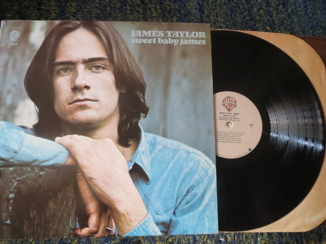 James Taylor: Sweet Baby James LP