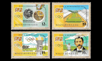 Unkari 4294-7 ** Olympiakomitea KOK 100v (1994)