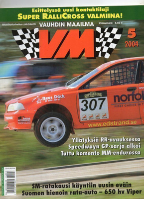 Vauhdin Maailma n:o 5 2004 FHRA American & Tuning Car show