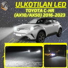 C-HR (AX10/AX50) 2016-2023 Ulkoiset LED -valot - pikkukuva 1