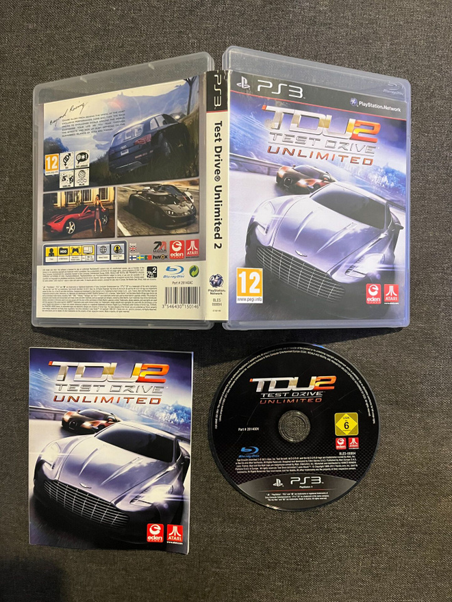 Test Drive 2 - Unlimited PS3 (Suomijulkaisu)