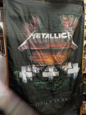 METALLICA MASTER OF PUPPETS SEINÄLIPPU VUODELTA 1994
