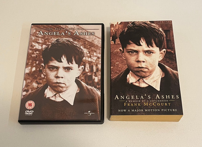Angela's Ashes (1999) DVD + kirja (englanninkieliset)