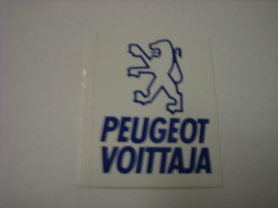 Peugeot rallitarra 1 B: Peugeot voittaja