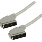 Valueline SCART-kaapeli, SCART uros - uros, 10m, harmaa UUSI - pikkukuva 1