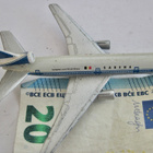 VANHA Lentokone Douglas DC-10 Sabena Metallia Saksa - pikkukuva 1