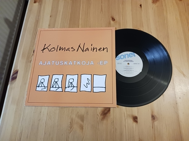 Kolmas Nainen – Ajatuskatkoja -EP 12" orig 1992