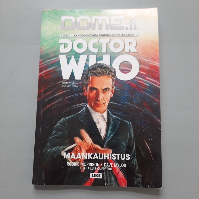 sarjakuva Doctor Who Maankauhistus Like