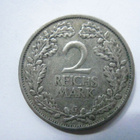 Saksa Weimar 2 reichsmark 1926 G hopeaa - pikkukuva 1