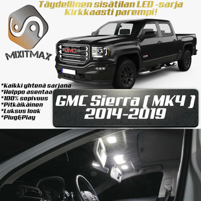 GMC Sierra (MK4) Sisätilan LED-sarja 12-osainen