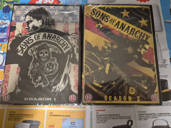 Sons of anarchy kaudet 1 ja 2