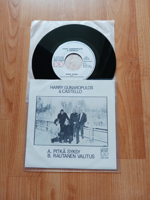 Harry Gunaropulos & Castello – Pitkä Syksy 7" ps uusi mint!!