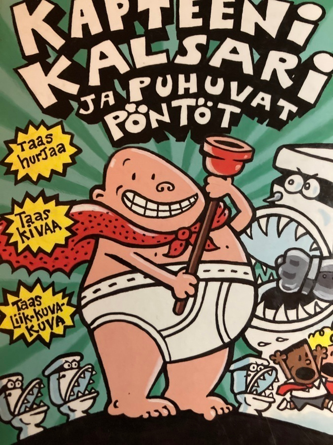KAPTEENI KALSARI JA PUHUVAT PÖNTÖT