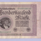 Saksa 100000 Mark v.1923 P-83a - pikkukuva 1