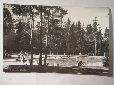 VANHA Postikortti Kerava 1950-l Alkup.Mallikappale