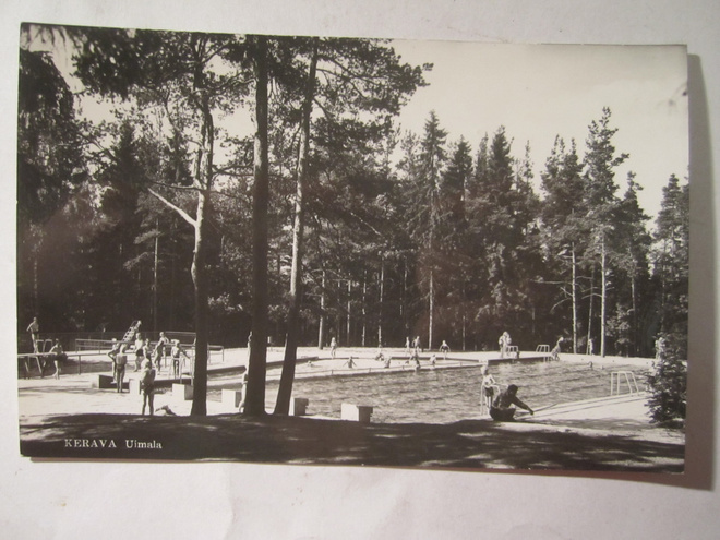 VANHA Postikortti Kerava 1950-l Alkup.Mallikappale