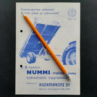 Nummi traktorivaunu, Kuormakone Oy esite 50/60-luku - pikkukuva 1
