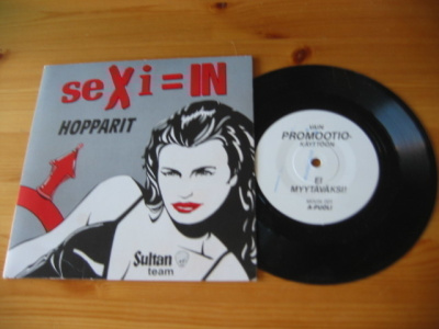 Hopparit - Sexi on in 7" ps 1992 promo rare!!!! tekno house