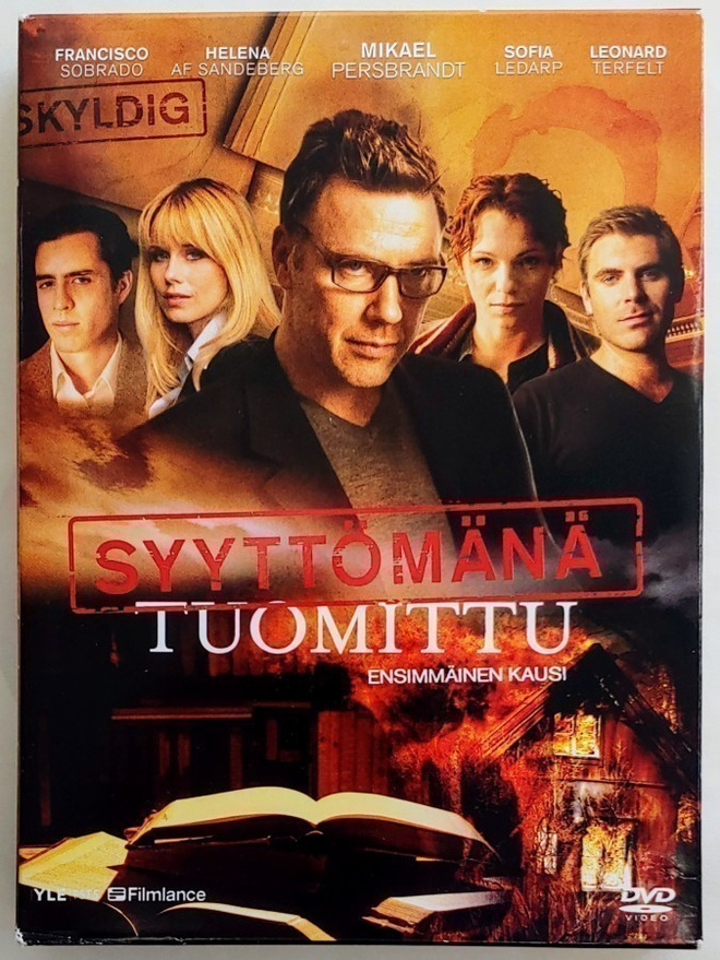 SYYTTÖMÄNÄ TUOMITTU – 1. kausi 2008 - 12 jaksoa, Suomi-boksi