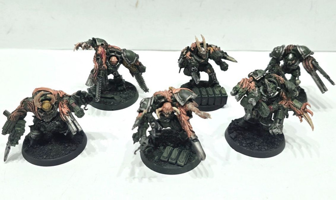 WH40K - 6kpl Chaos Space Marines Terminators [K97]