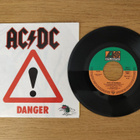 AC/DC - Danger 7" Poster - first press - pikkukuva 1