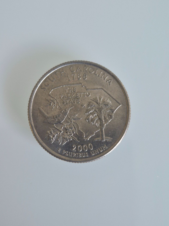 USA	2000  25	cent - South Carolina     (14527)
