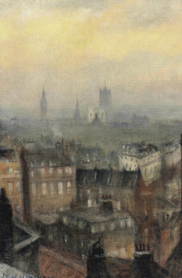 Christopher R. W. Nevinson: Sumuinen Lontoo